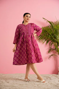 Precious Falsa Cotton Dress