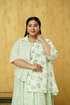 Pista Green Dresses for plus size women online