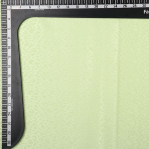 Lime Animal Pattern Dyed Jacquard Crepe Fabric (Bulk)