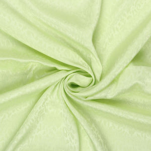 Lime Animal Pattern Dyed Jacquard Crepe Fabric (Bulk)