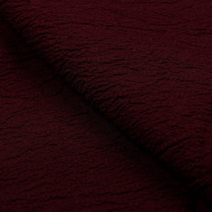Sangria Red Plain Dyed Delta Crepe Fabric