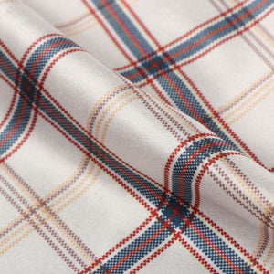 Multi Color Checks Pattern Digital Print Japan Satin Fabric