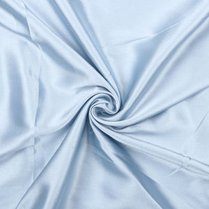 Steel Blue Plain Dyed Japan Satin Fabric