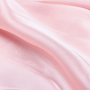 Baby Pink Plain Dyed Japan Satin Fabric