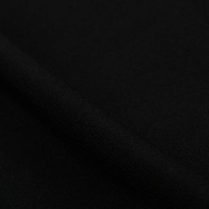 Black Plain Dyed Lycra Fabric