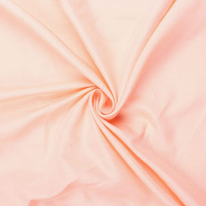 Peachy Pink Plain Dyed micro Crepe Fabric (Bulk)