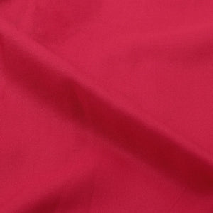 Pinkish Red Plain Rayon Fabric