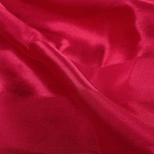 Pink Stripe Pattern Dyed Jacquard Satin Fabric