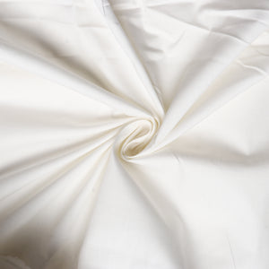 White Plain  Dyed  Cotton Fabric