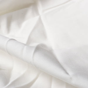 White Plain  Dyed  Cotton Fabric