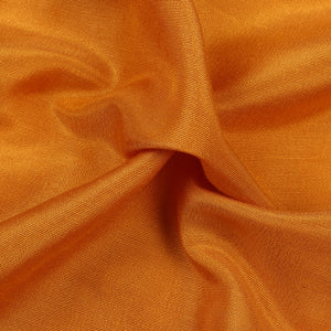 Mustard Yellow Plain Dyed Chanderi Fabric