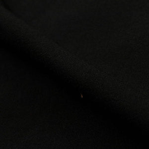 Black Plain Dyed Andy Moss Fabric