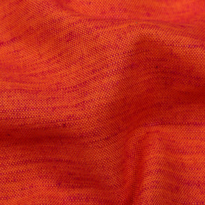 Blaze Orange Plain Dyed Cotton Fog Fabric