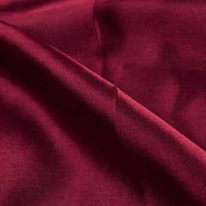 Maroon Plain Dyed Ultra Satin Fabric