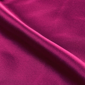 Dark Pink Plain Dyed Japan Satin Fabric