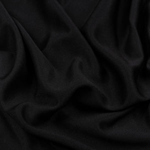 Black Plain Dyed Lycra Fabric
