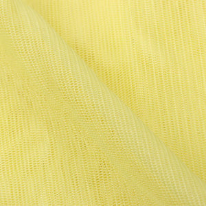 Light Yellow Plain Dyed Dyed Net Fabric