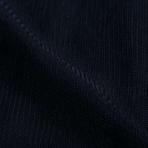 Navy Blue Plain Dyed Net Fabric – Fabmyntra