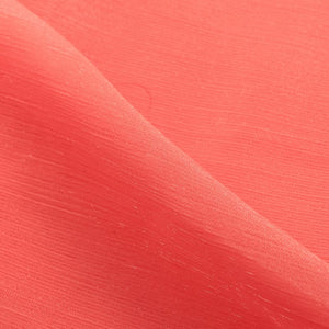 Orange Plain Dyed Shimmer Chiffon Fabric